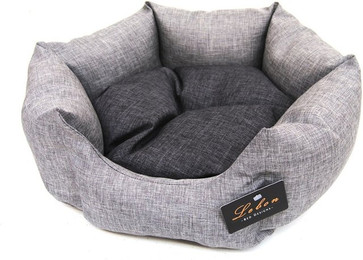 Produktbild von LEBON Hundebett Filo grau 55 x 55 x 20 cm