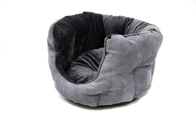 Produktbild von Lebon Valentin Kuscheliges Katzenbett Grau - 50 cm