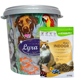 Produktbild von Lecker.Pet Balu's Indoor Geflügel Katzenfutter Trockenfutter - 2,5 kg