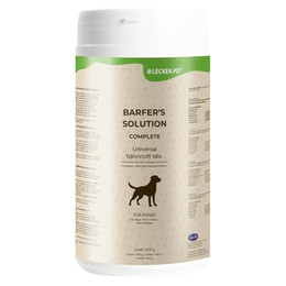 Produktbild von Lecker.Pet Barfer's Solution Complete Universal Nährstoff Mix Pulver für Hunde - 1 kg