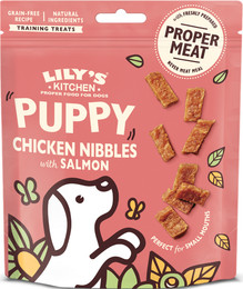 Produktbild von Leckerbissen mit Huhn und Lachs für Welpen (70g) | Lily's Kitchen
