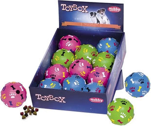 Produktbild von Leckerlibälle aus Gummi für Hunde Nobby Pet (x11)