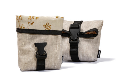 Produktbild von Leckerlitasche GOODY Leinen Flowers