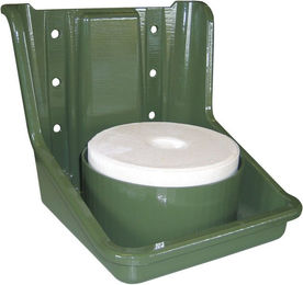 Produktbild von Lecksteinhalter mit rundem Einsatz