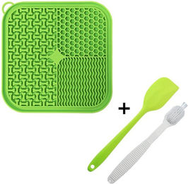 Produktbild von Ledander Anti-Schlabber-Napf 3 Stück Schleckmatte Hund