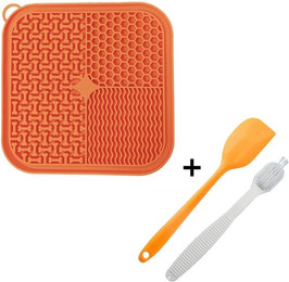 Produktbild von Ledander Anti-Schlabber-Napf 3 Stück Schleckmatte Hund