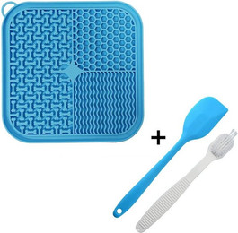 Produktbild von Ledander Anti-Schlabber-Napf 3 Stück Schleckmatte Hund