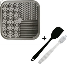 Produktbild von Ledander Anti-Schlabber-Napf 3 Stück Schleckmatte Hund