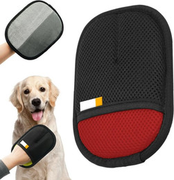 Produktbild von Ledander Fellpflegehandschuh Tierhaarentferner Handschuh,Fellpflegehandschuh für Katze