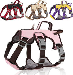 Produktbild von Ledander Hunde-Geschirr Hund Rückenstützgurt,Hundegeschirr mit Griff