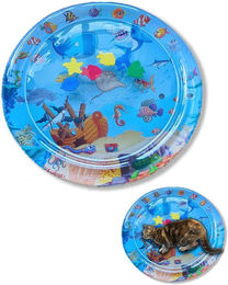 Produktbild von Ledander Hundematte Kratzfeste Katzen-Wasser-Spielmatte im Ozean,
