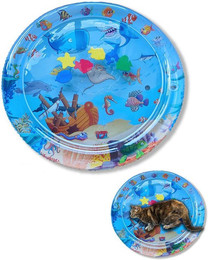 Produktbild von Ledander Hundematte Kratzfeste Katzen-Wasser-Spielmatte im Ozean,