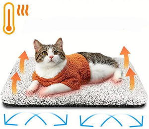 Produktbild von Ledander Hundematte Selbstheizende Decke für Hunde & Katzen Haustiere Wärmematte Winter