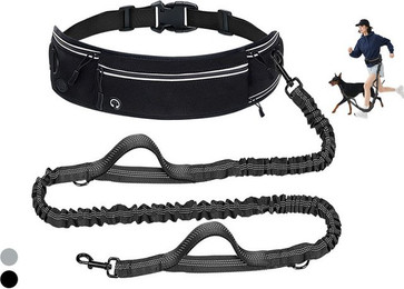 Produktbild von Ledander Joggingleine Joggingleine Hunde mit Bauchgurt,