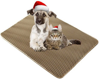 Ledander Katzenecktoilette Katzenklo Matte, Vorleger für Katzentoilette, Katzenstreumatte – Bild 1 von 5