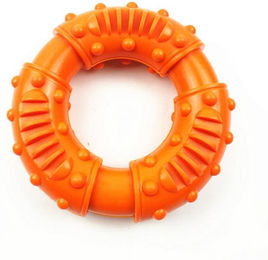 Ledander Kauspielzeug Hundespielzeug Ring, Gummi (1-tlg), Kauspielzeug 13 x 4 cm Kauring, Spielerische Zahnpflege Ring Spielzeug Für Kleine,Mittlere&Große Hunde – Bild 1 von 5