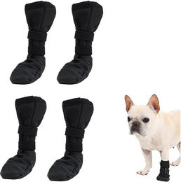 Produktbild von Ledander Pfotenschutz Hundeschuhe wasserdicht,Weiche Socken für Pfotenschutz, (4-tlg), Große Schuhe Große Hunde Innen und Draußen,für Pet Verletzung Recover