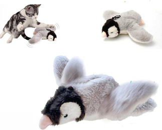 Produktbild von Ledander Tier-Intelligenzspielzeug Katzenspielzeug Vogel Elektrisch,Simuliertes Zwitschern,