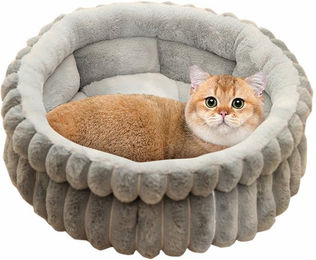 Produktbild von Ledander Tierbett Tierbett Kuschelweiches Hundebett, Katzenbett,