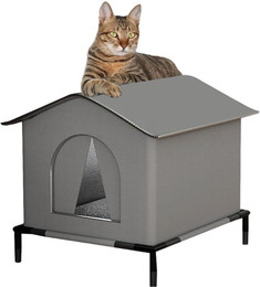 Produktbild von Ledander Tierhaus Katzenhaus Für Draußen Winterfest