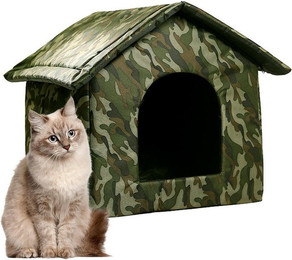 Produktbild von Ledander Tierhaus Outdoor-Katzenhäuser, wetterfest, warm und