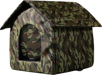 Produktbild von Ledander Tierhaus Outdoor-Katzenhäuser, wetterfest, warm und isoliert,Haustierhaus, Schutz für streunende Katzen,einfach aufzubauen,Befestigungsband