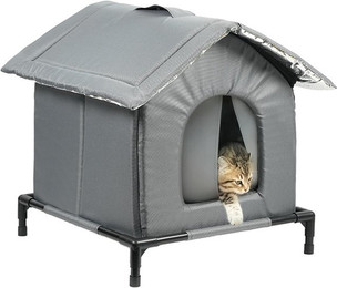 Produktbild von Ledander Tierhaus Wetterfestes und isoliertes Katzenhaus