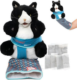 Produktbild von Ledander Tierkuscheltier Katzen Wrestling Handschuh, Interaktives
