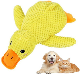 Produktbild von Ledander Tierkuscheltier Tierkuscheltier Süße Spielzeugente Plüsch-Hundespielzeug,