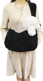 Produktbild von Ledander Tiertransporttasche Hundetragetasche Welpen,Wendbarer Transporttasche für Hunde und andere bis 7,5 kg, Tragetuch für Hunde bis 7,5 kg, Sicherer Tragegurt für Kleine Hunde