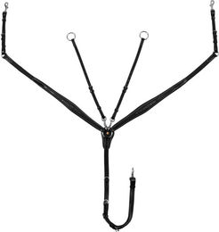 Produktbild von Leder-Hunter-Halsung für Pferde mit Stickereien Equestro