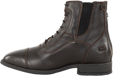 Produktbild von Leder-Reitstiefel mit Schnürung + Reißverschluss BR Equitation Jodphur CL+ Baronesse