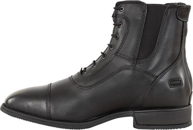 Produktbild von Leder-Reitstiefel mit Schnürung + Reißverschluss BR Equitation Jodphur CL+ Baronesse