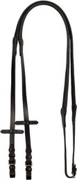Produktbild von Leder- und Gummi-Zügel für Pferde Equestro