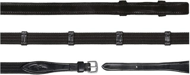 Produktbild von Leder- und Stoffzügel mit 9 Stopps Dy'on