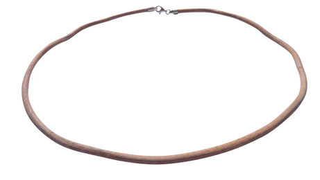 Produktbild von Lederbandcollier natur 3mm