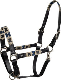 Produktbild von Lederhalfter für Pferde Equestro Polo