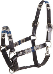 Produktbild von Lederhalfter für Pferde Equestro Polo