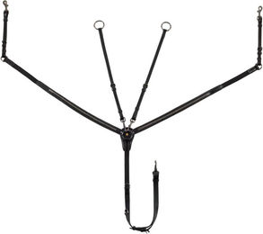 Produktbild von Lederhalfter für Pferde mit Gabel und Nagel Equestro