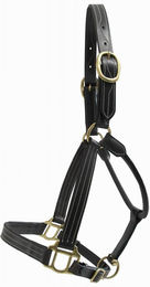 Produktbild von Lederhalfter für Pferde T de T Trippled Stiched