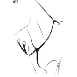 Lederhalsband mit Y-Gabel Equestro Roxane – Bild 1 von 3