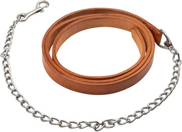 Produktbild von Lederreitzaum mit Kette Pool's