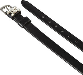 Produktbild von Lederriemen mit verzierten Schnallen für Sporen für Pferde Equestro