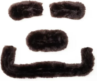 Produktbild von Ledersockel für die Zaumzeugauskleidung aus Lammleder Kavalkade Caliano Via