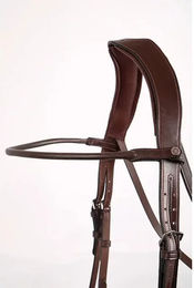 Produktbild von Lederstirnband für Pferde Montar