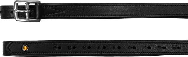 Produktbild von Lederzügel für Pferde mit nummerierten Löchern Equestro