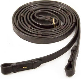 Produktbild von Lederzügel mit Haken und Bolzen für Pferd Schockemöhle