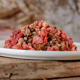 Produktbild von Lefzen und Pansen, gewolft - 1 kg