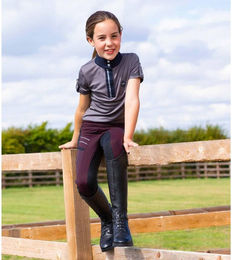 Produktbild von Legging reiten full grip mädchen Premier Equine Astrid