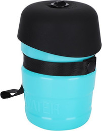 Produktbild von Leichte Tragbare Haustier Hund Wasserflasche Futterspender für Reise Outdoor Faltbar